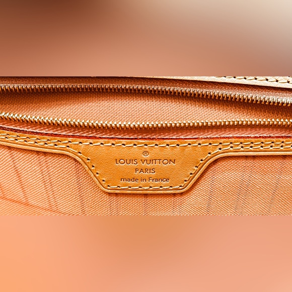 Beautiful LV Neverfull MM Damier Azur tote with rose ballerine interior 💕 - Picture 11 of 14